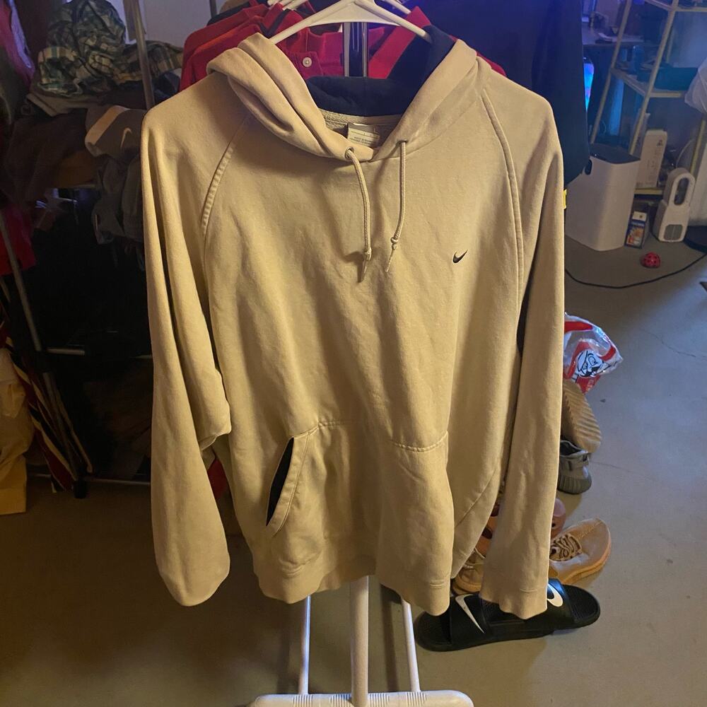 Nike Tan Hoodie Size Large